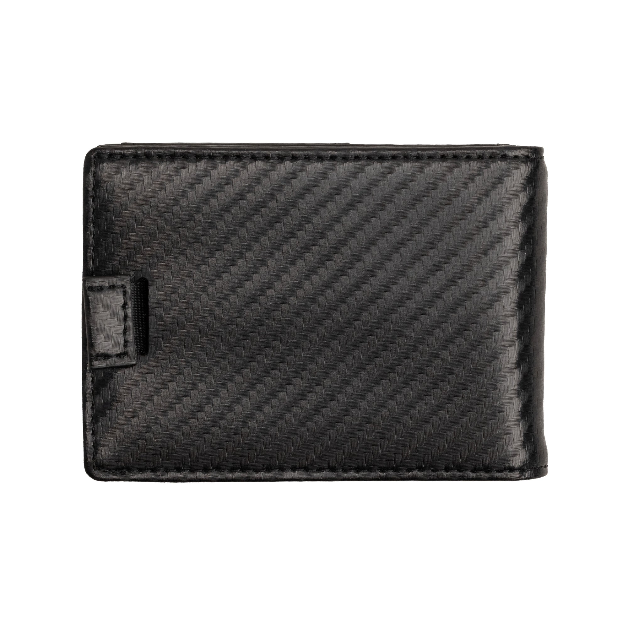 Black Carbon Fiber Slim Wallet | Flynn - Ox & Birch