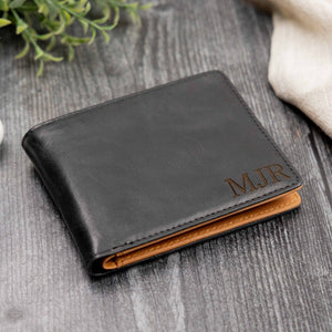 Black and Saddle Brown Standard Wallet | The Original - Ox & Birch