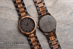 Mens Wooden Watch | Clayton - Ox & Birch