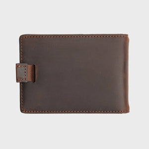 Slim Wallet - The Strap - Dark Brown