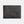Black full grain smooth leather slim wallet with curved front pocket