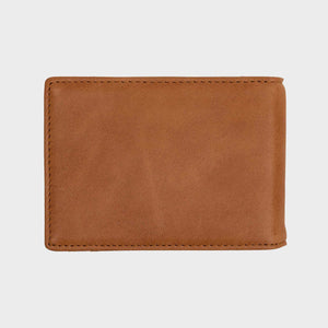 Slim Wallet - The Curve - Light Brown