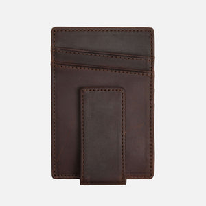 Money Clip - Dark Brown