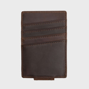 Money Clip - Dark Brown