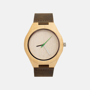 Men's Leather Watch - The Utah