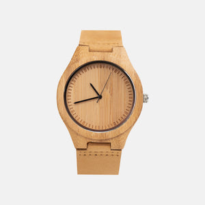 Men's Leather Watch - The Dune