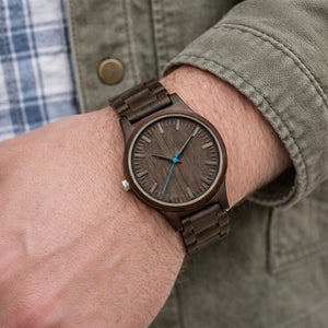 Men's Wood Watch - The Sapphire
