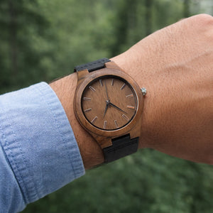 Men's Leather Watch - The Falcon