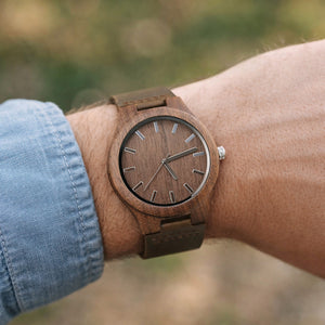 Men's Leather Watch - The Arrow