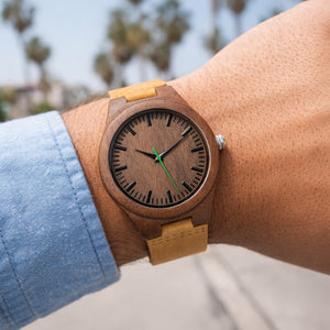 Men's Leather Watch - The Denver