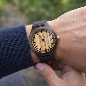 Men's Leather Watch - The Hudson