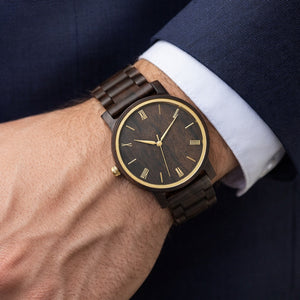 Men's Wood Watch - The Gold Rush