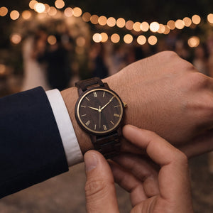 Men's Wood Watch - The Gold Rush