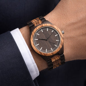 Men's Wood Watch - The Silverton