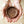 Round Walnut Wood Jewelry Tray