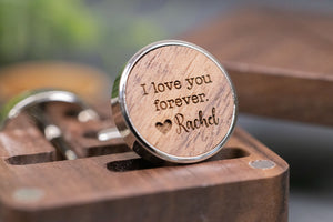 Wooden Cuff Links - Ox & Birch