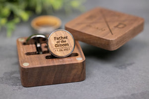 Wooden Cuff Links - Ox & Birch