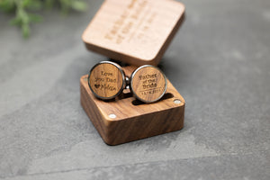 Wooden Cuff Links - Ox & Birch