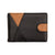 Black & Saddle Brown Leather Slim Wallet | Hudson - Ox & Birch