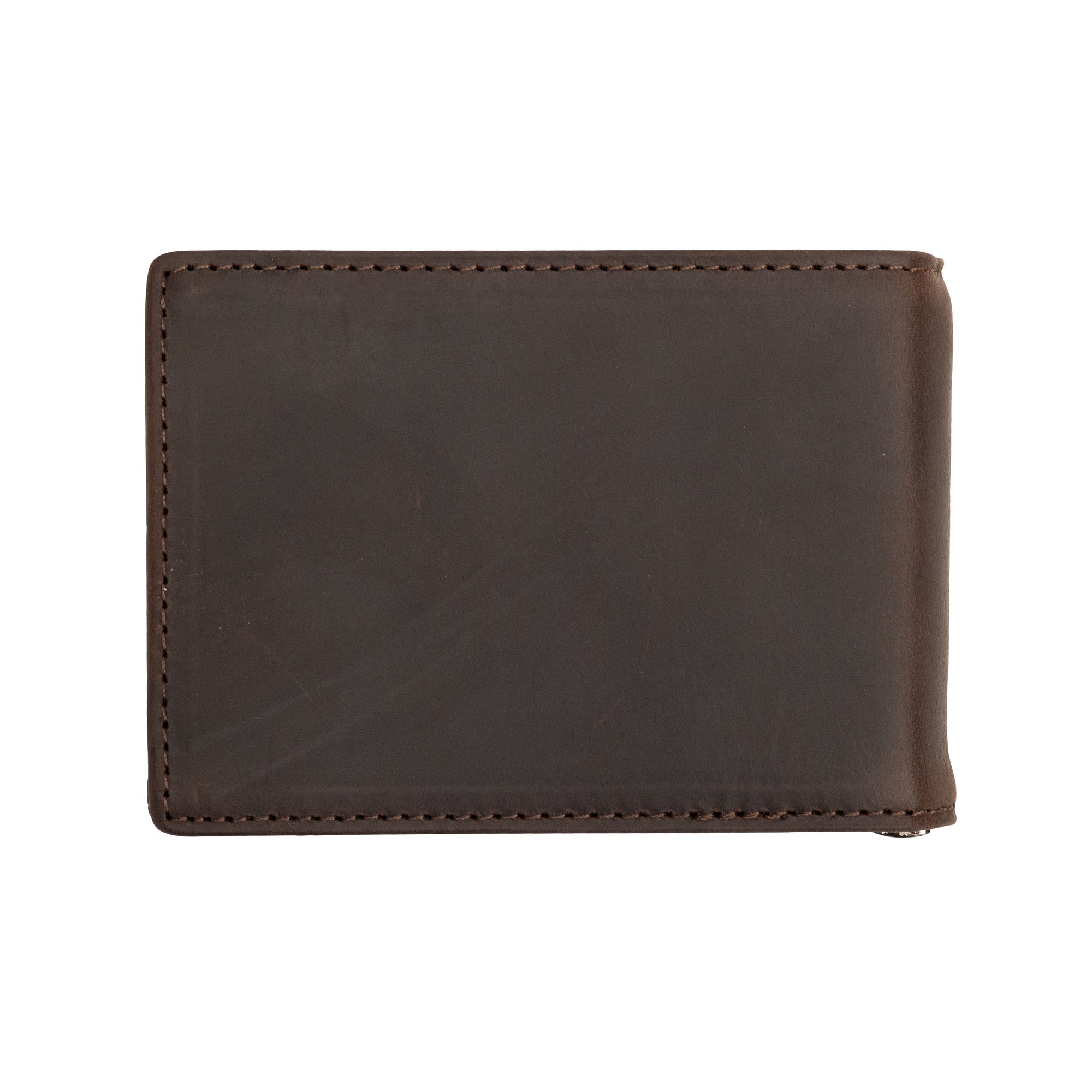 Dark Brown Leather Slim Wallet | Maverick - Ox & Birch
