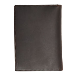 Brown Leather Passport Holder - Ox & Birch