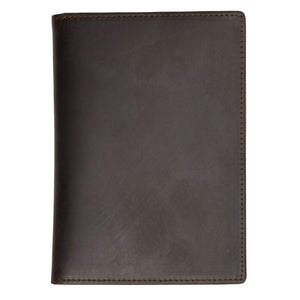 Brown Leather Passport Holder - Ox & Birch