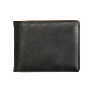 Black and Saddle Brown Standard Wallet | The Original - Ox & Birch