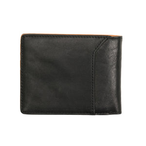 Black and Saddle Brown Standard Wallet | The Original - Ox & Birch