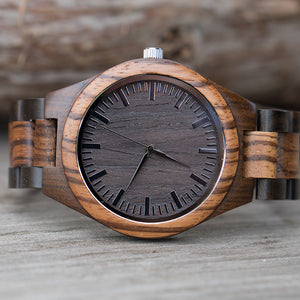 Mens Wooden Watch | Clayton - Ox & Birch