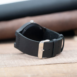 Black Wooden Watch | Storm - Ox & Birch