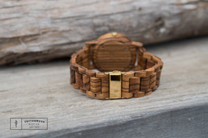 Zebra Wood Watch | Bryce - Ox & Birch