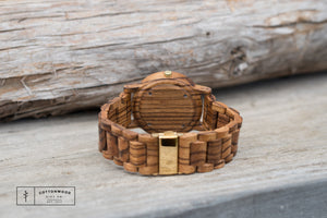 Zebra Wood Watch | Bryce - Ox & Birch