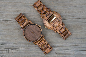 Zebra Wood Watch | Bryce - Ox & Birch
