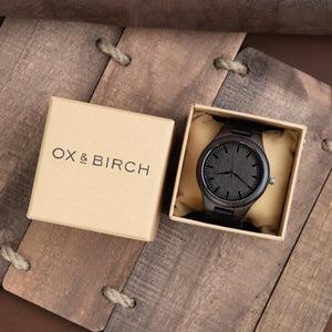 Wooden Watch | Archer - Ox & Birch