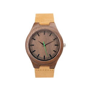 Wood Leather Watch | Denver - Ox & Birch