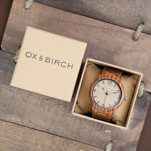 Mens Wooden Watch | Weston - Ox & Birch