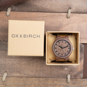 Wood Watch for Men | Juniper - Ox & Birch