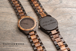 Mens Wooden Watch | Clayton - Ox & Birch