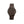 Mens Dark Brown Wood Watch | Volcano - Ox & Birch